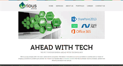 Desktop Screenshot of orioussystem.com
