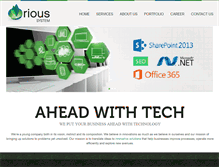 Tablet Screenshot of orioussystem.com